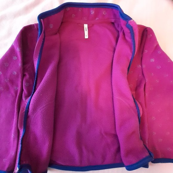 FULL-ZIP FLEECE JACKET SIZE 8 - Picture 2 of 4